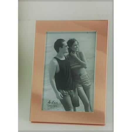 Jiallo 4 x 6 in. Copper Tone Photo Frame 65324